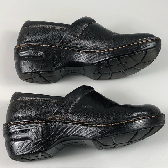 Bolo Women’s Black Slip On Clogs Size 8 - Picture 10 of 12